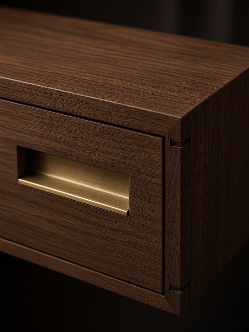 Detalle de unión en madera